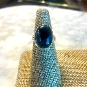 Pietersite Gemstone ring size 7.25